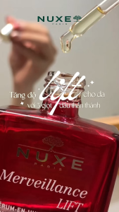 Tinh Chất Nuxe Dưỡng Ẩm Giảm Lão Hóa Da Merveillance LIFT Firming Activating Oil-serum 30ml