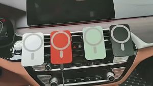 Newest Magnetic Wireless Car Charger Mount For 12 13 Pro Max 12 13 Mini Magsafe Fast Charging Wireless Charger Car  Holder
