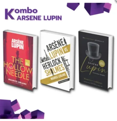 (Anitingsell)✨Kombo Arsene Lupin 3 buku ( buku terjemahan) { evergreen}[collectible]