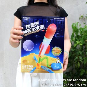 Foot-Actuated Launching Childrens Outdoor Toy