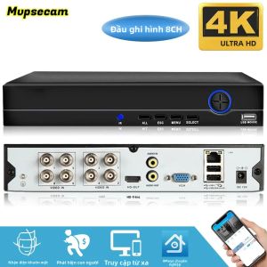 Đầu Ghi Video Giám Sát DVR Lai 8CH 4K 8MP Với Tính Năng Phát Hiện Chuyển Động Của Con Người CCTV 1080P Cho Hệ Thống AHD 16 Kênh