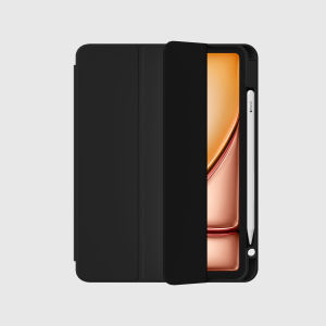 Zoyu | New iPad Case with Pen Slot Shockproof Lightweight Foldable Stand