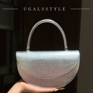 UGALS | Elegant Crystal-Embellished Square Bag