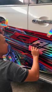 PK 19 - STIKER DECAL MOBIL L300 GRANMAX TRITON DMAX STRADA HILUX TRAGA FUTURA GRATIS CUSTOM TULISAN