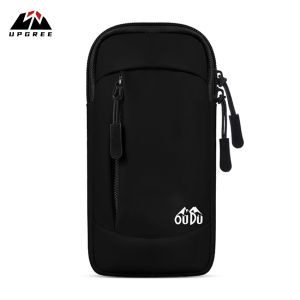 UPGREE กระเป๋ากระเป๋ารัดต้นแขนสะท้อนแสงสำหรับออกกำลังกายกระเป๋าคล้องแขนผ้ารัดแขนแบบสปอร์ตกระเป๋ากีฬากระเป๋ารัดต้นแขนถุงใส่ของรัดแขนวิ่งกระเป๋าโทรศัพท์มือถือกันน้ำสำหรับกีฬากลางแจ้งออกกำลังกายกายบริหารวิ่ง