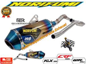 knalpot norifumi N4 pnp klx dtracker crf wr 155