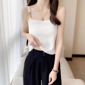 Elegant and Stylish 2026 New Fashion French Design Summer Womens Vest Top