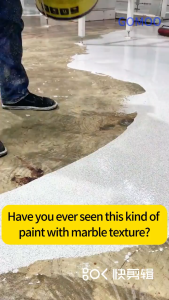 5KG Epoxy Colored Sand Self Leveling Floor Paint Wear Resistant Slip Resistant Imitation Marble