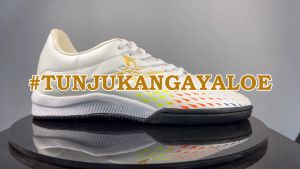 SATSET X Sepatu Futsal JAGABAYA Pro In White Gold