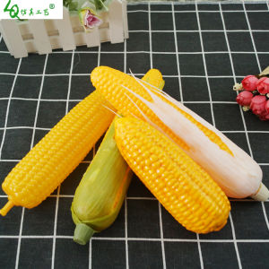 Plastic Corn Model Simulation Vegetable Decoration Cabinet Photography Prop Toy Simple Style Single Piece Floral Arrangement