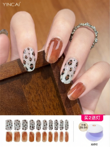 YINCAI | Lightweight Gel Semi-baked Nail Stickers