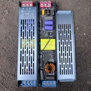 NAVIGATE POWER SUPPLY SWITCHING TRAFO DC 12V 33.3A 25A 20A 16.6A 15A 10A 8.3A 5Ampere 3 Ampere 400W 360W 300W 240W 200W 120W 100W 60W 36 WATT 12 VOLT TRAVO DRIVER LED STRIP CCTV