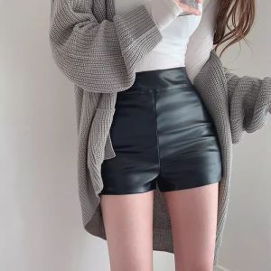 WANGGONGZHU | กางเกงขาสั้นทรงเข้ารูปเอวสูง สไตล์เกาหลี สำหรับผู้หญิง กางเกงขายาวลำลอง สีสันสดใส ทรงเข้ารูป เดรสสั้น ฤดูใบไม้ผลิ 2023