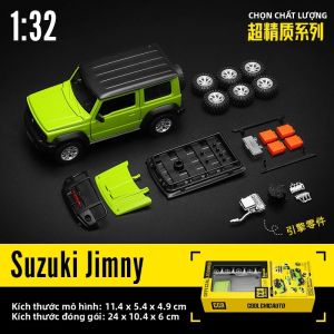 CCA MSZ Tỉ Lệ 1:42 Xe Ô Tô Mô Hình Hợp Kim Diecast - Land Rover Defender 110 & Ford Mustang GT Đua Xe Đồ Chơi Sưu Tập Xe Thể Thao Cho Độ Tuổi 4+