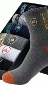 Combo 5 đôi tất nam cổ ngắn Maxdvi vớ chất liệu 100% cotton mềm mát êm ái chống mùi hôi chân