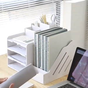 Giá Kệ Khay Hộp Đựng Tài Liệu Kệ tài liệu Kệ Đựng Tài Liệu Để Bàn Chất Liệu Gỗ Nhựa Chống Mốc Tuyệt Đối An Toàn