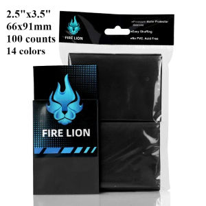 2.5"x3.5" 66x91mm 100 Counts Card Sleeves for Standard Sized Board Game for MTG Magic The Gathering Pokemon Sport Trading Cards