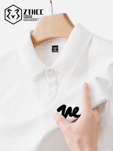 Áo Thun Nam Mùa Hè Tay Ngắn Dáng Rộng Cổ Polo Thời Trang Trẻ Em Phong Cách Thường Ngày Chất Liệu Polyester Cotton