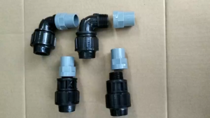 Bộ đầu nối chuyển đổi từ ống HDPE với ống nhựa PVC