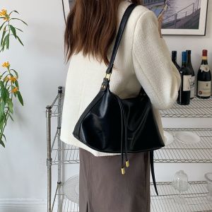 2025 Minimalist Luxury Crossbody Bag for Women Soft Leather Multifunctional Shoulder Handbag Niche Design
