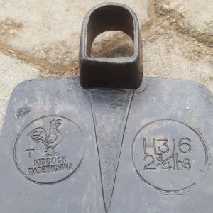 Cangkul Baja Ayam Jago CangkulSawah Kebun Sepuhan Pande Besi Kuat Dan Super Tajam