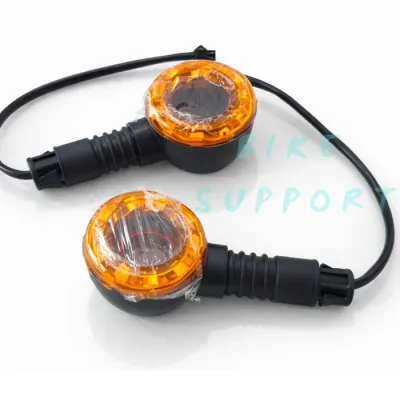 Lampu Riting Sein Sepeda Listrik / Sen Depan Selis 36V-72V Model Bulat dan Oval Universal Goda Uwinfly Kuangyu Pacific Exotic Set Kanan Kiri