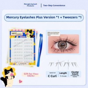 MENGJIESHANGPIN | Adhesive-Free Smooth Application Upgraded Version Natural Looking False Eyelashes
