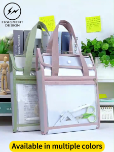 F&D PVC portable organ file bag Student file bag 13 layer double-layer folder large capacity paper