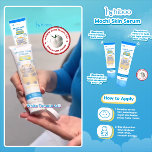 Hiboo Double Healing Set All Purpose Baby Balm 15 gr & Mochi Glow Serum 50 ml - Double Healing Soothing Ruam Cerah Kemerahan C33
