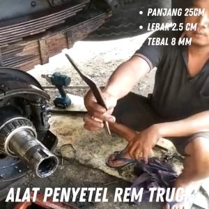 Cukit rem / penyetel rem truck canter L300 isuzu elf truck fuso hino dutro bahan plat besi 8mm asli