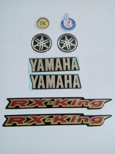 STIKER EMBLEM RX KING TIMBUL KOMPLIT BONUS STIKER OK DAN GARANSI 3 TAHUN
