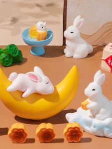 Đồ Trang Trí Cảnh Quan Nhỏ Bằng Nhựa Hình Thỏ Đèn Lồng Trung Thu Đồ Trang Trí Bàn Vườn Đồ Trang Trí Nhà Đồ Trang Trí Hiện Đại Đơn Giản