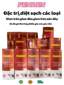 FENBEN Đặc trị giunsán sống kí sinh trên gàvịtgia súc.