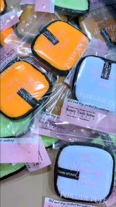 Membersihkan Wajah dengan Sponge Puff & Puff Make Up Remover