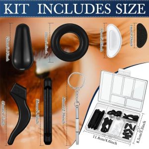 50pcs Eyeglasses Retainers Anti-Slip Premium Silicone Eyeglass Holder Comfort Ear Grip Hooks Protectors for Spectacle Eyewear
