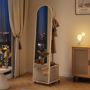 Moveable Hanging Integrated Dressing Mirror