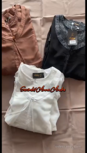 Sarimbit Abika 2025 / Anna Andra Putih Tulang / BW / Fashion Muslim Lebaran