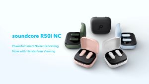 Soundcore R50i NC Anker True Wireless Earbuds Adaptive Noise Canceling Headset Earphone Bluetooth 5.4 TWS Low Latency for Game Long Battery 4 Mics IP54 A3959