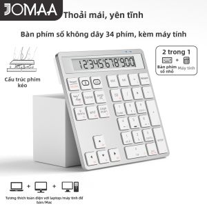 JOMAA | Bàn Phím Số Di Động Bluetooth Hai Chế Độ