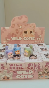 กล่องสุ่มCRYWildCutieจิ๋ว คายขนกำมะหยี่ โมเดลคาย ตั้งโชว์ เจ้าแมวเหมียวน่ารักมาก ของขวัญ
