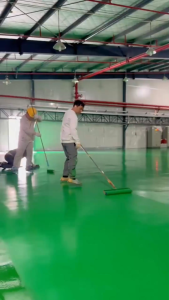 🌈1KG🌈3 In 1 Wear-Resistant Epoxy Resin Floor Paint Suitable For Warehouse Workshop Outdoor Indoor Garage Office Gym Factory Playground Shopping Mall