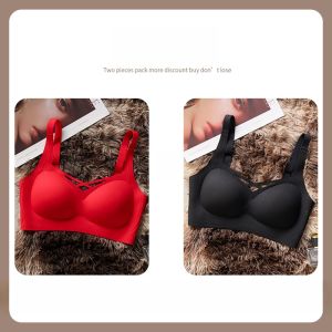 miiow | Cat Woman Bra 2024 New Best Selling Lightweight Seamless Lifting Prevent Sagging Gathered Underwear Fixed Strap Full Cup U-Shaped