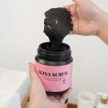 alina scrub เอลิน่าสครับ (ของแท้) สครับมะขามกาแฟ สครับผิวใส สูตรเข้มข้นไม่มีส่วนผสมของเกลือ ขนาด 500 กรัม. 