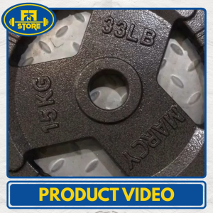 Barbell Plates 2.5/5/10/15/20/25kg Tri-grip Plates for Home Gym Equipment Strength Training