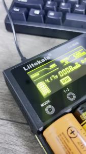 Liitokala | Bộ Sạc Thông Minh Liitokala Lii-M4S LCD 4 Khe Cắm Cảm Ứng Type-C Dành Cho Pin 18650 21700 26650 AA AAA Ni-MH Li-Ion Có Chức Năng Lưu Trữ Xả Điện