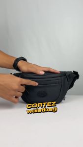 RCKLS. Waistbag Cortez Black | Tas Pinggang Pria Waterproof | High Quality
