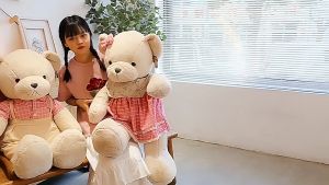 ตุ๊กตาหมีคู่รัก ตุ๊กตาหมีน่ารัก ขนาด40cm ตุ๊กตาหมีน่ากอด ตุ๊กตาหมี ตุ๊กตาหมีตกแต่งบ้าน ตุ๊กตาหมีเด็ก ตุ๊กตาหมีของขวัญ Teddy Bear Plush Toy ตุ๊กตาหมีน่ารักๆ ตุ๊กตาหมีน่ารักๆ น่ากอด - Lazada