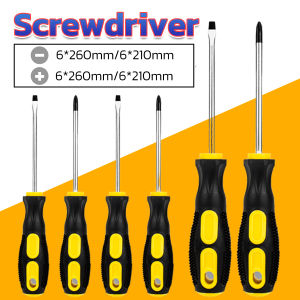 Talao Flat And Phillips Screwdriver Magnetic Tip Flexible Soft Handle Screw Driver High Quality Tool