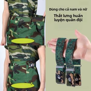 XIANZHAO | Dây Nịt Ngụy Trang Mở Rộng Có Khóa Điều Chỉnh