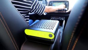 Ionkini เครื่องฟอกอากาศ รุ่น JO-6601 2in1 เครื่องฟอกอากาศในรถ เครื่องฟอกอากาศแบบพกพา กำจัด ฝุ่น ควัน pm2.5 รถ รถยนต์